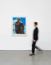 Load image into Gallery viewer, Ferrari Sheppard - Seated in Blue (Limited Edition Print)